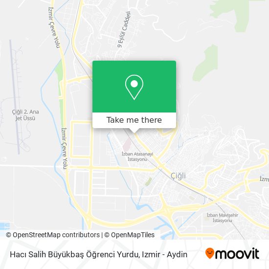 Hacı Salih Büyükbaş Öğrenci Yurdu map