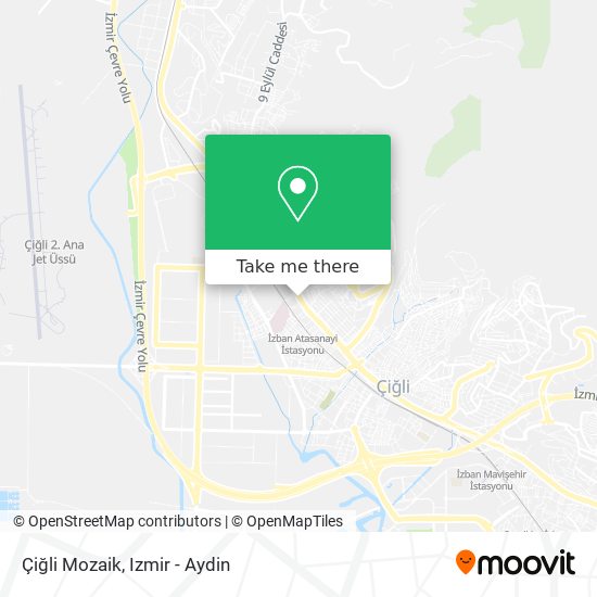 Çiğli Mozaik map