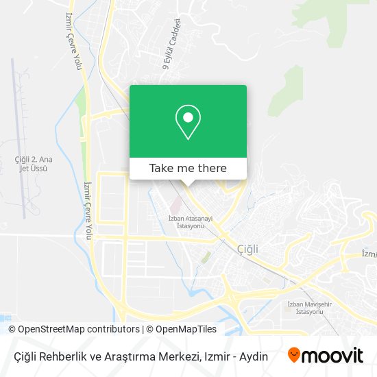 Çiğli Rehberlik ve Araştırma Merkezi map