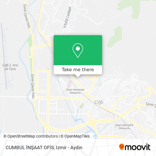 CUMBUL İNŞAAT OFİS map