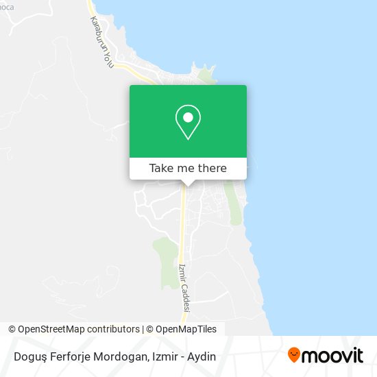 Doguş Ferforje Mordogan map