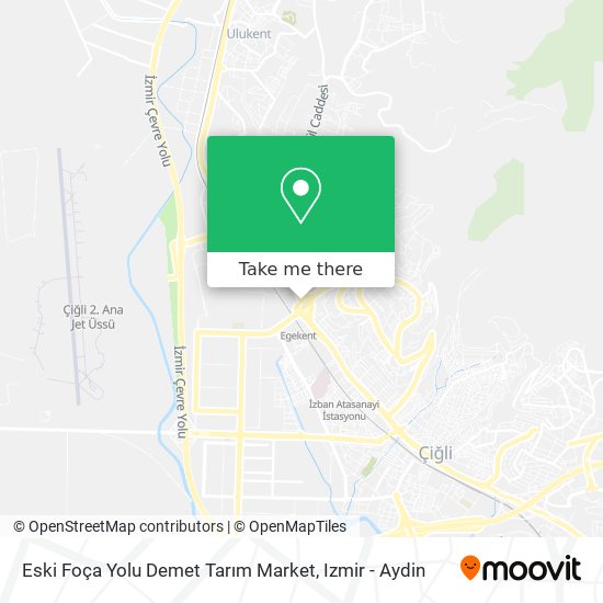 Eski Foça Yolu Demet Tarım Market map