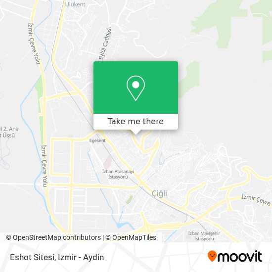 Eshot Sitesi map