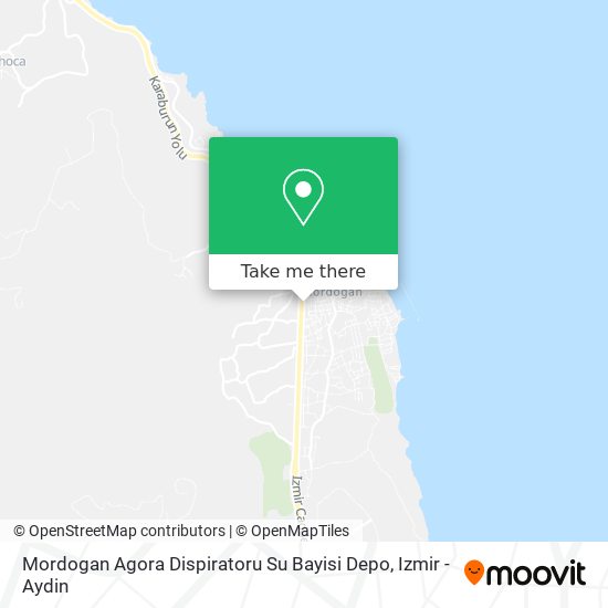 Mordogan Agora Dispiratoru  Su Bayisi Depo map