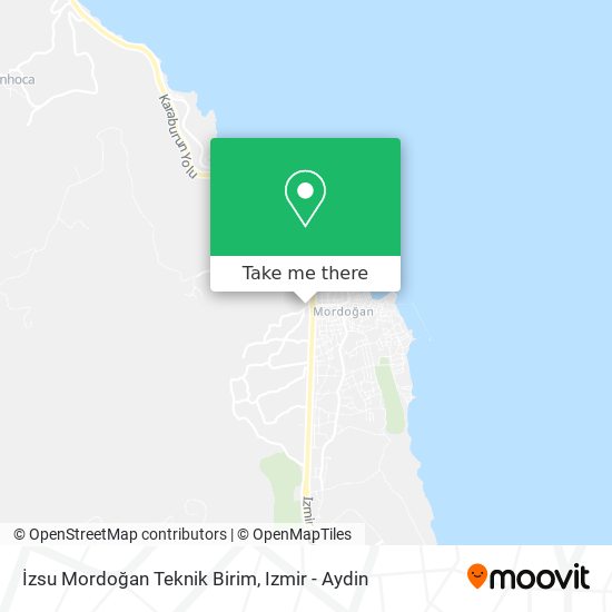 İzsu Mordoğan Teknik Birim map