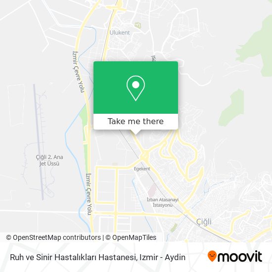 Ruh ve Sinir Hastalıkları Hastanesi map