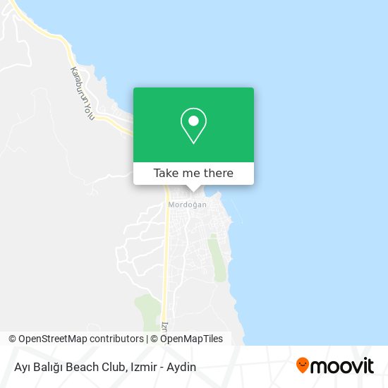 Ayı Balığı Beach Club map