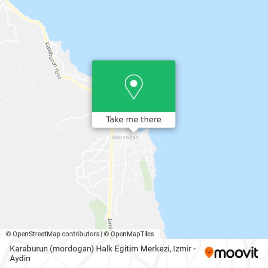 Karaburun (mordogan) Halk Egitim Merkezi map