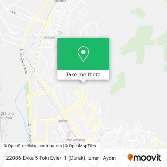 22086-Evka 5 Toki Evleri 1-(Durak) map