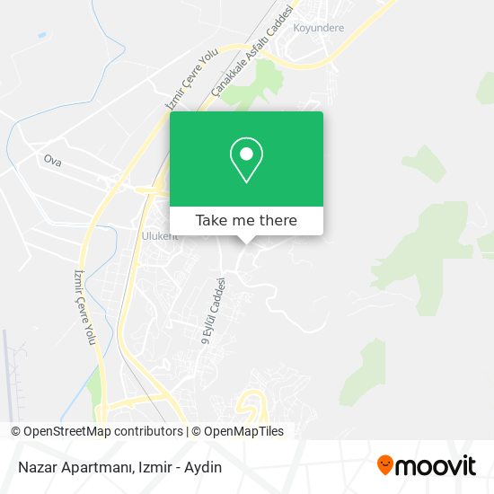 Nazar Apartmanı map