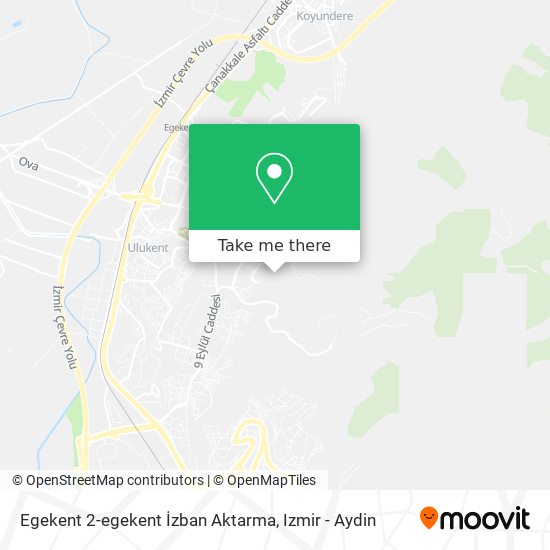 Egekent 2-egekent İzban Aktarma map