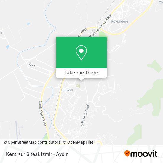 Kent Kur Sitesi map