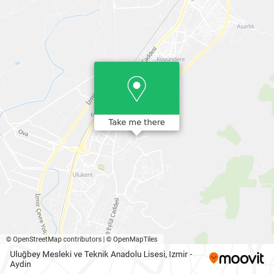 Uluğbey Mesleki ve Teknik Anadolu Lisesi map