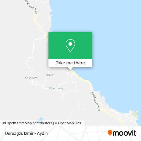 Dereağzı map