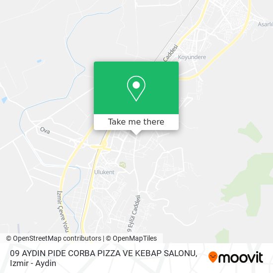 09 AYDIN PIDE CORBA PIZZA VE KEBAP SALONU map