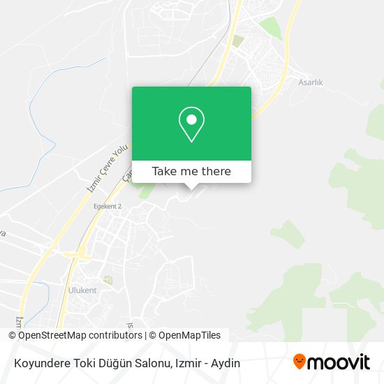 Koyundere Toki Düğün Salonu map