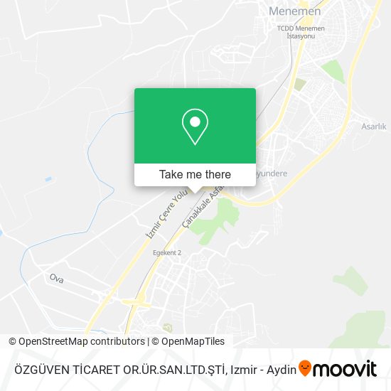 ÖZGÜVEN TİCARET OR.ÜR.SAN.LTD.ŞTİ map