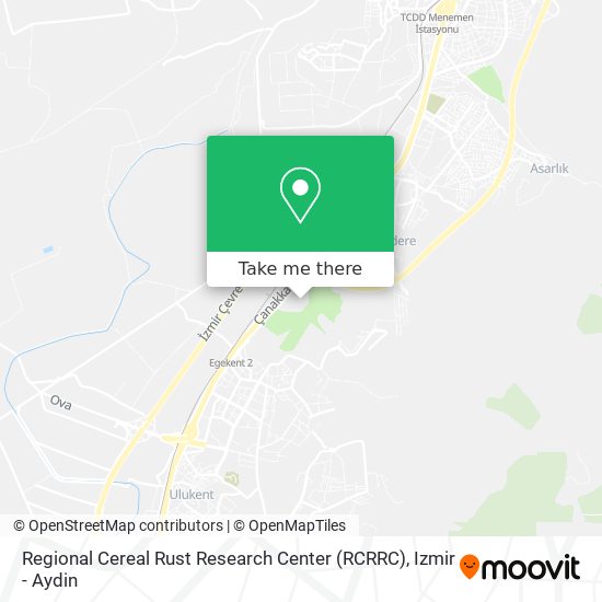 Regional Cereal Rust Research Center (RCRRC) map