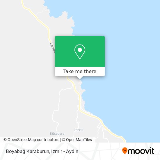 Boyabağ Karaburun map