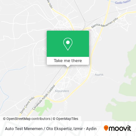 Auto Test Menemen / Oto Ekspertiz map