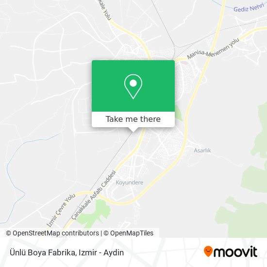 Ünlü Boya Fabrika map