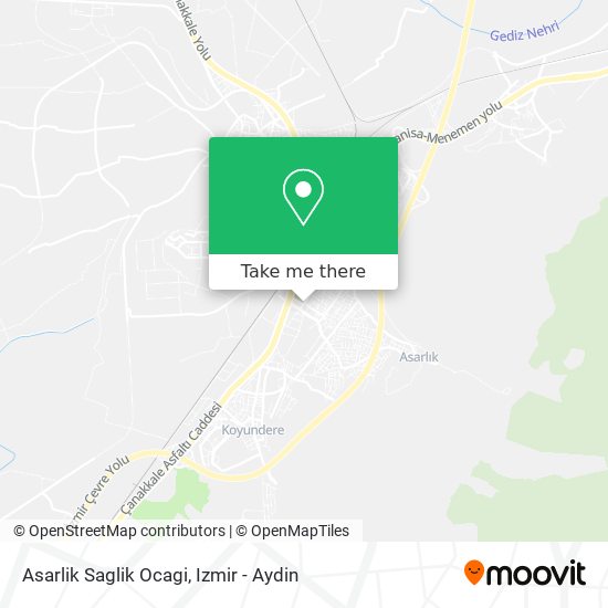 Asarlik Saglik Ocagi map