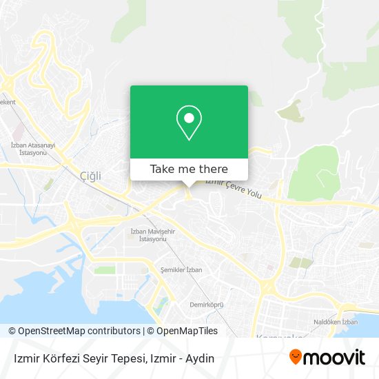 Izmir Körfezi Seyir Tepesi map