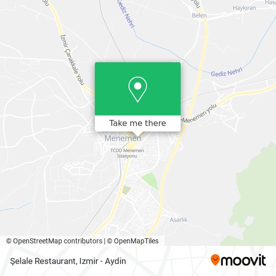 Şelale Restaurant map