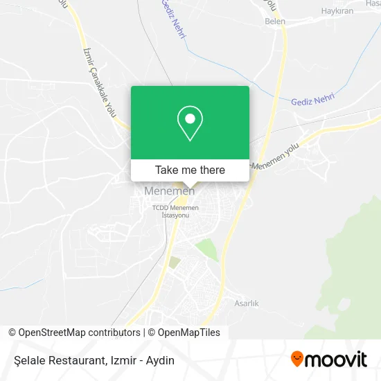 Şelale Restaurant map
