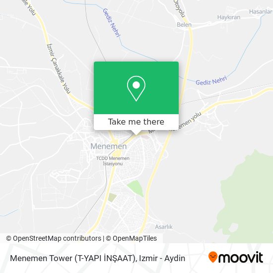 Menemen Tower (T-YAPI İNŞAAT) map