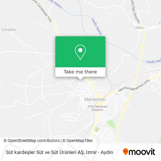 Süt kardeşler Süt ve Süt Ürünleri AŞ map