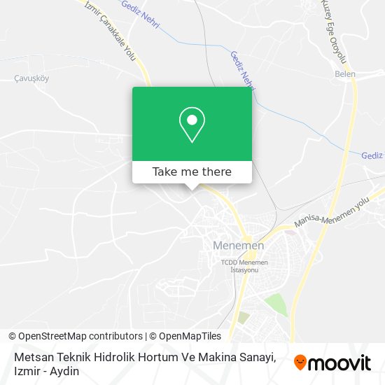 Metsan Teknik Hidrolik Hortum Ve Makina Sanayi map