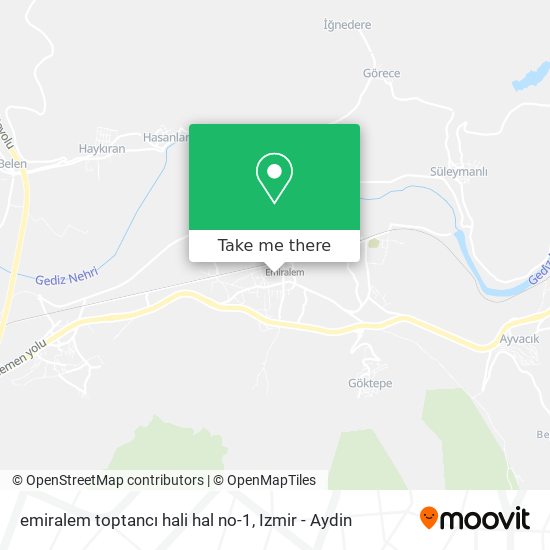 emiralem toptancı hali hal no-1 map