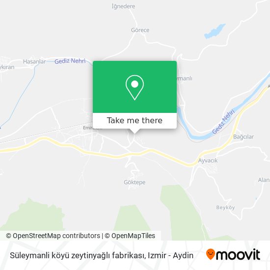 Süleymanli köyü zeytinyağlı fabrikası map