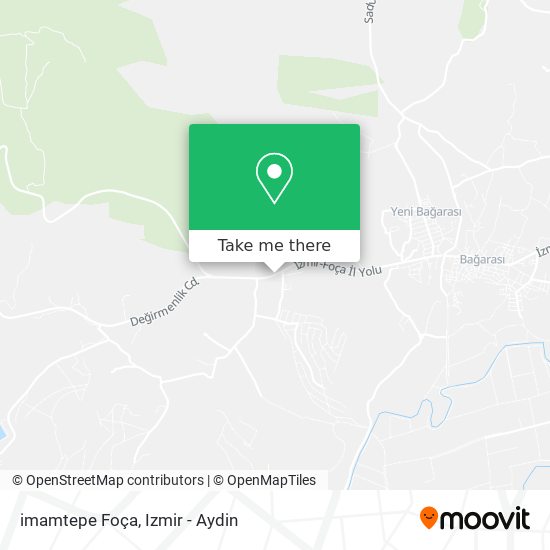 imamtepe Foça map