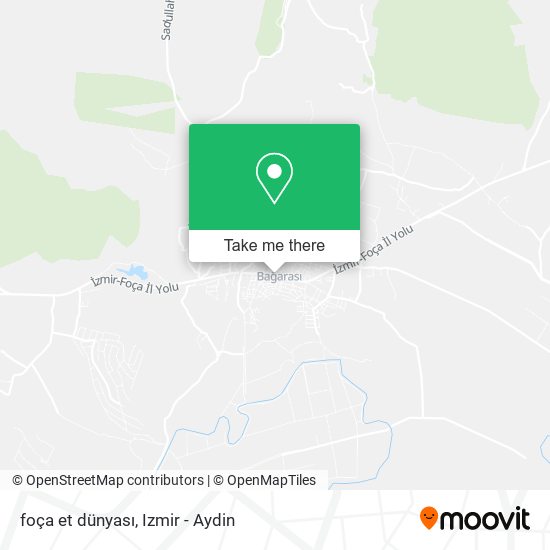foça et dünyası map