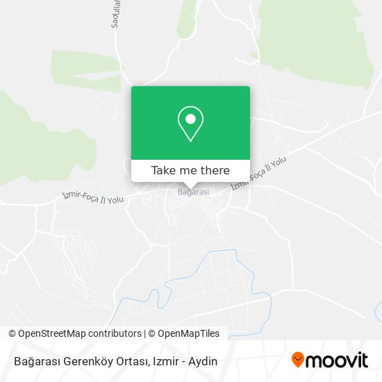 Bağarası Gerenköy Ortası map