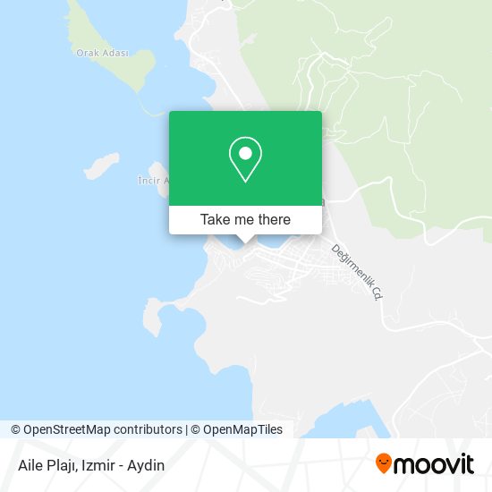 Aile Plajı map