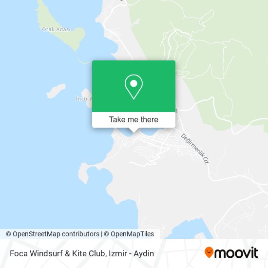 Foca Windsurf & Kite Club map