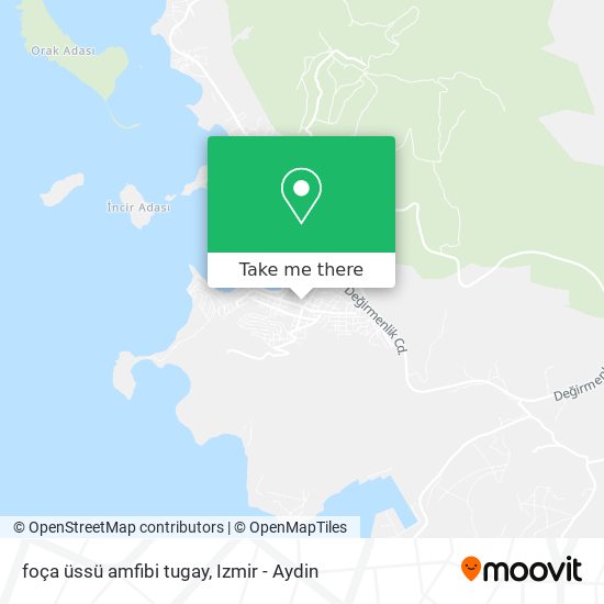 foça üssü amfibi tugay map