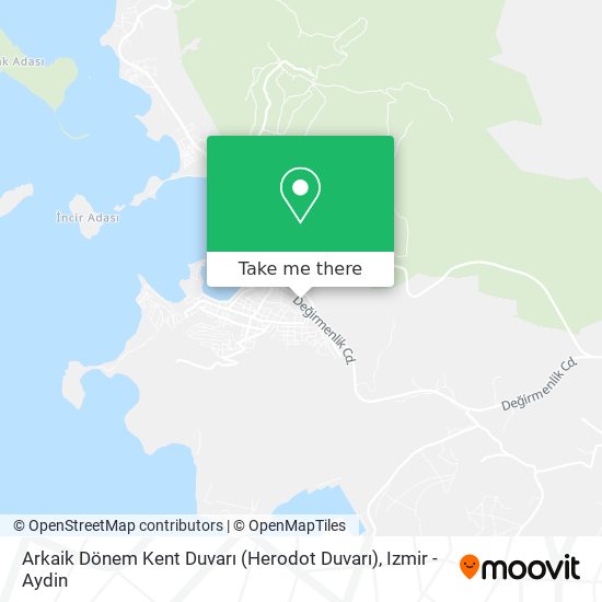 Arkaik Dönem Kent Duvarı (Herodot Duvarı) map