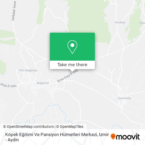 Köpek Eğitimi Ve Pansiyon Hizmetleri Merkezi map