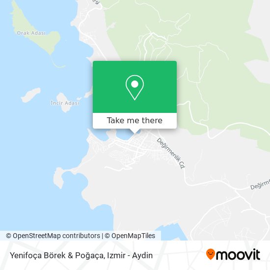 Yenifoça Börek & Poğaça map