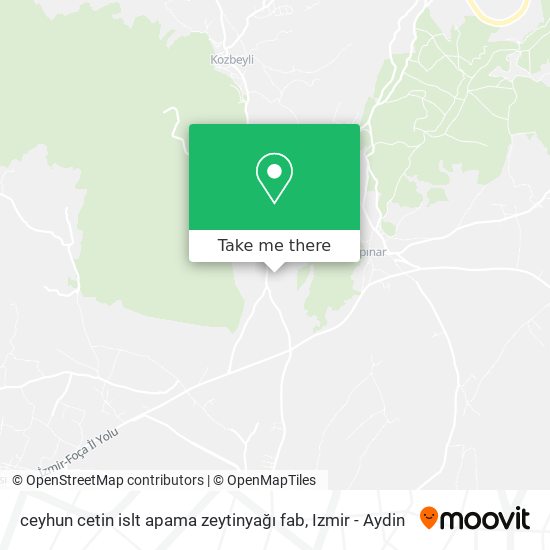 ceyhun cetin islt apama zeytinyağı fab map
