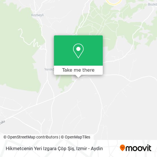Hikmetcenin Yeri Izgara Çöp Şiş map