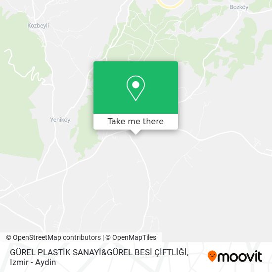 GÜREL PLASTİK SANAYİ&GÜREL BESİ ÇİFTLİĞİ map