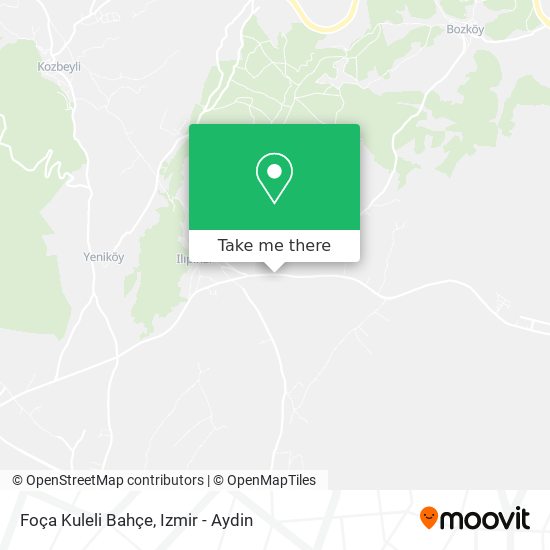 Foça Kuleli Bahçe map