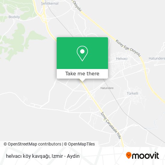 helvacı köy kavşağı map