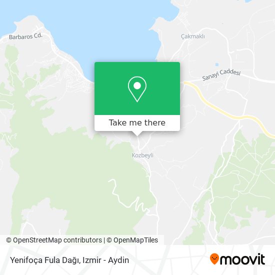 Yenifoça Fula Dağı map