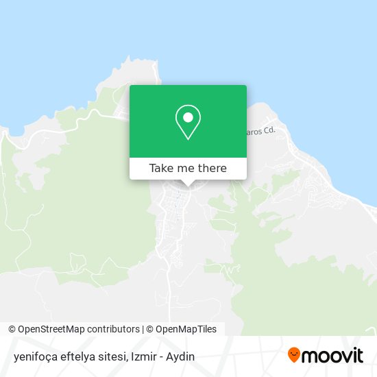 yenifoça  eftelya sitesi map